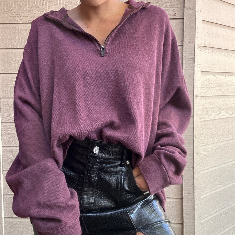 Joseph Abboud quarter zip sweater